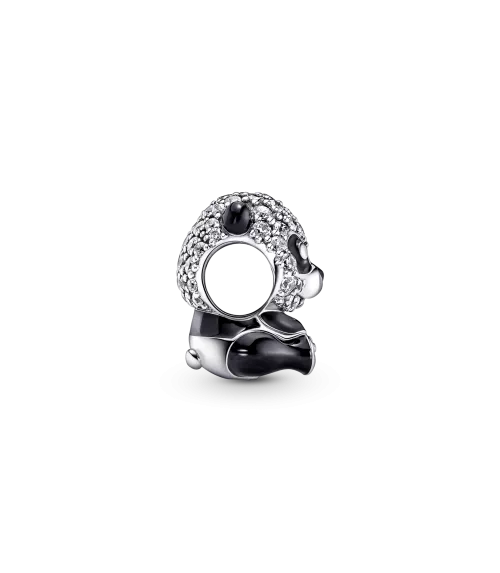 Charm en plata de ley Panda Brillante