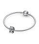 Charm en plata de ley Panda Brillante