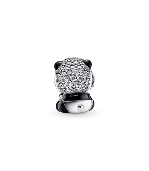 Charm en plata de ley Panda Brillante