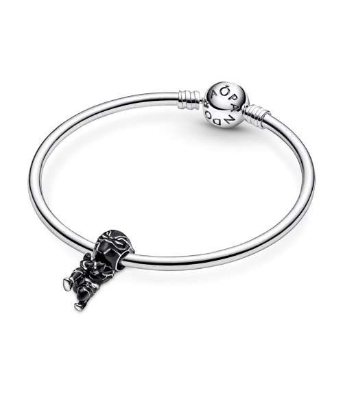 Charm en plata de ley Pantera Negra Los Vengadores de Marvel