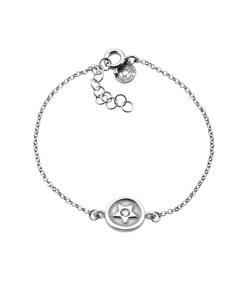 Pulsera Mi Primera Joya, Estrella, de Duran Exquse de plata de ley.