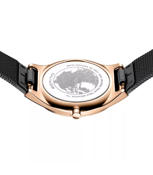 Reloj Bering mujer Ultra-Slim en acero rosa 18729-166