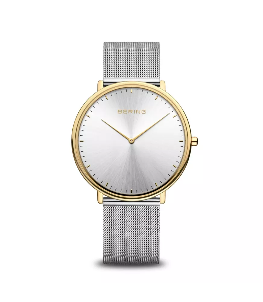 Reloj Bering mujer Classic en acero oro amarillo 15739-010