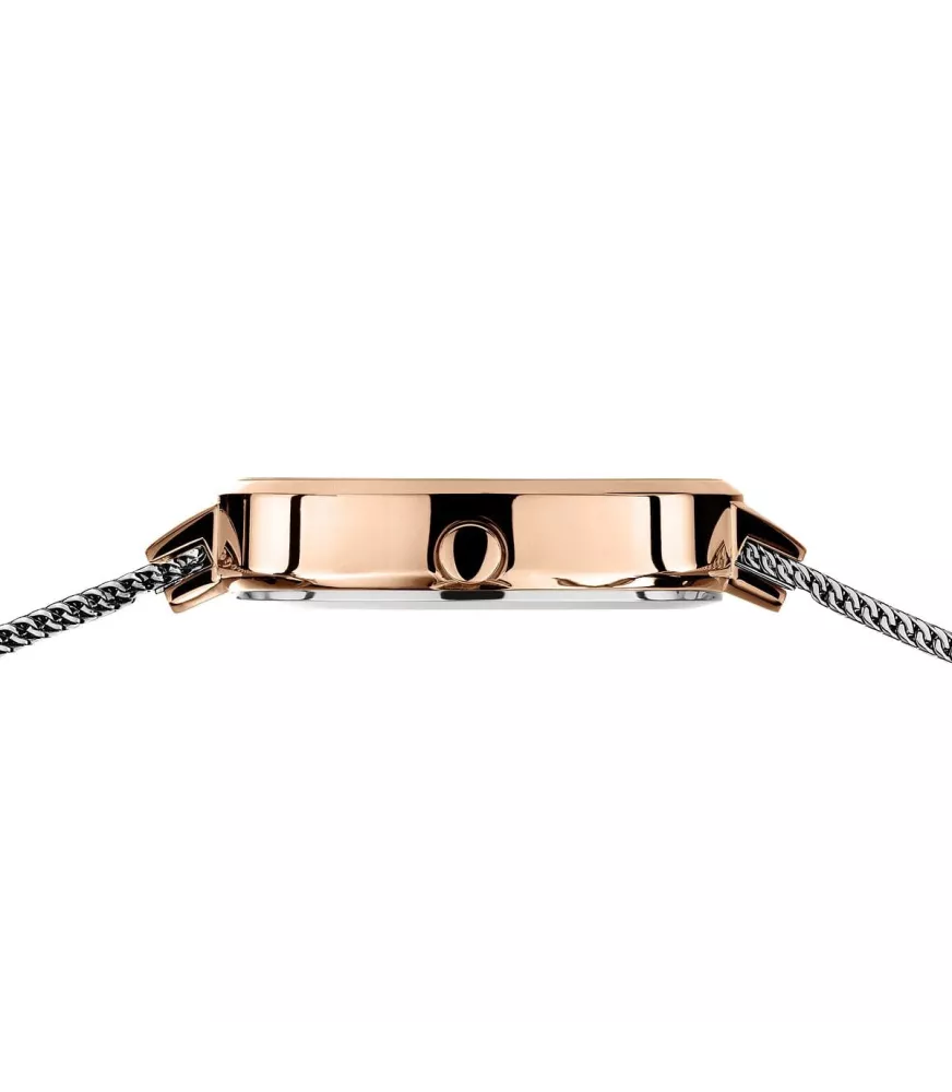 Reloj Bering mujer Solar en acero oro rosa 14631-369