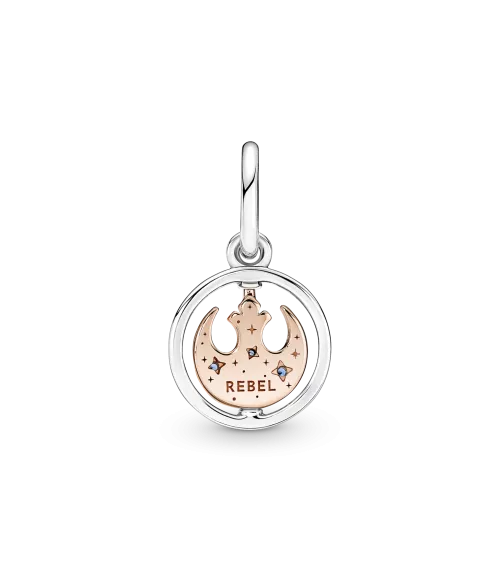  Colgante Giratorio en plata de ley y con un recubrimiento en oro rosa de 14k Símbolo Alianza Rebelde™ Star Wars™ 