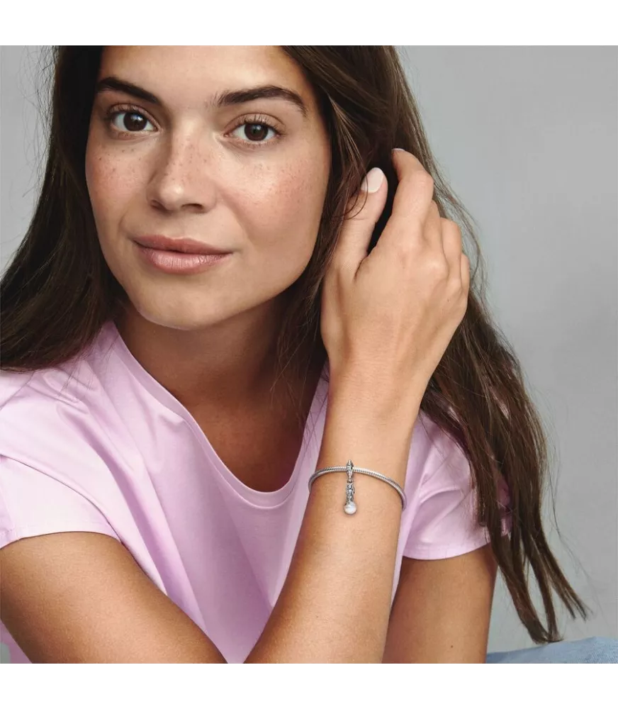 Charm colgante en plata de ley Ariel Luminosa