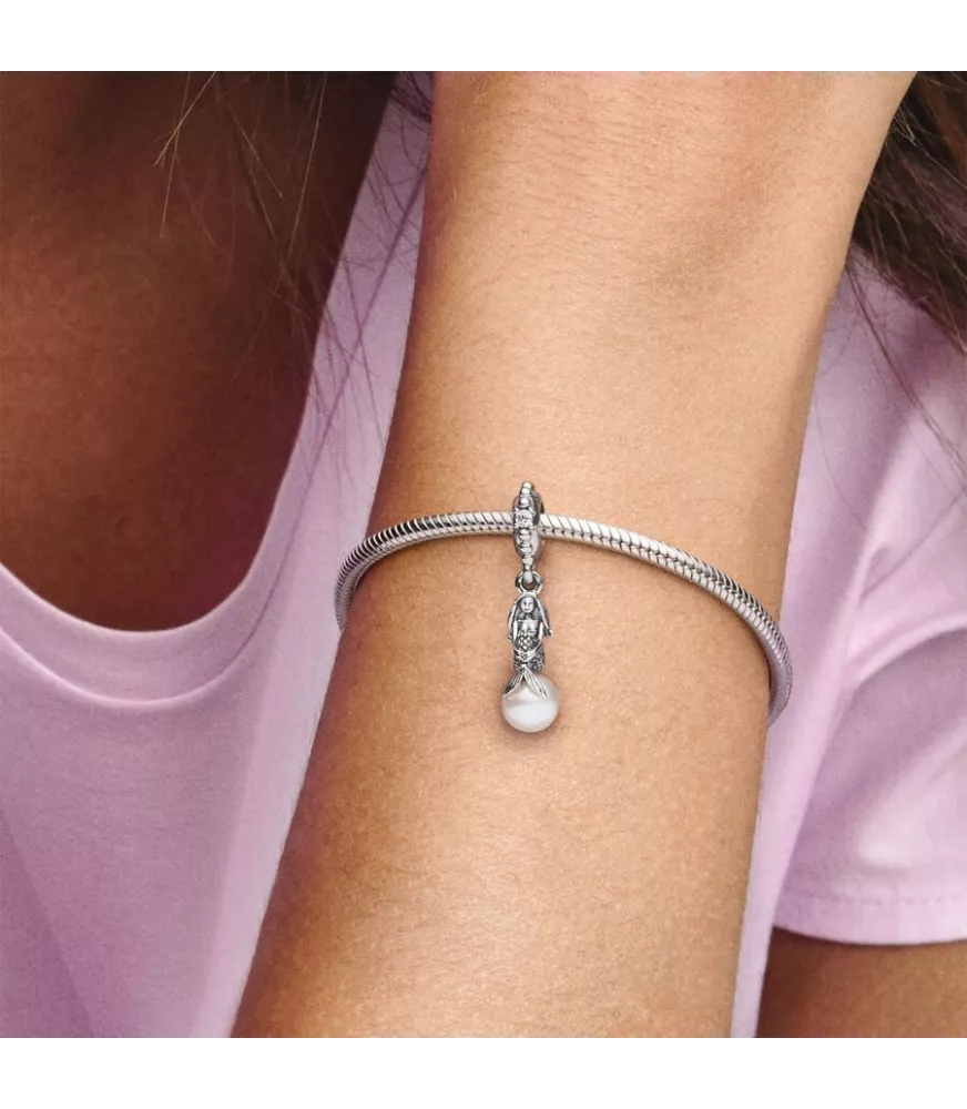 Charm colgante en plata de ley Ariel Luminosa