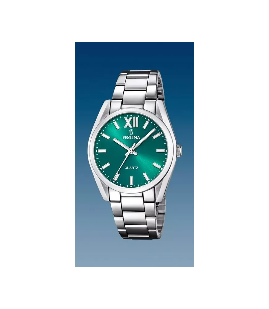 Reloj Festina mujer, cuarzo ,analógico, 3 agujas.