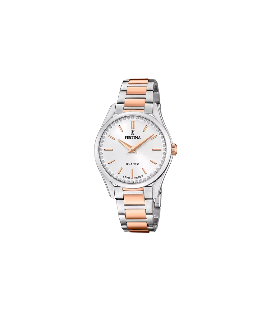 Reloj Festina mujer, cuarzo ,analógico, 2 agujas.