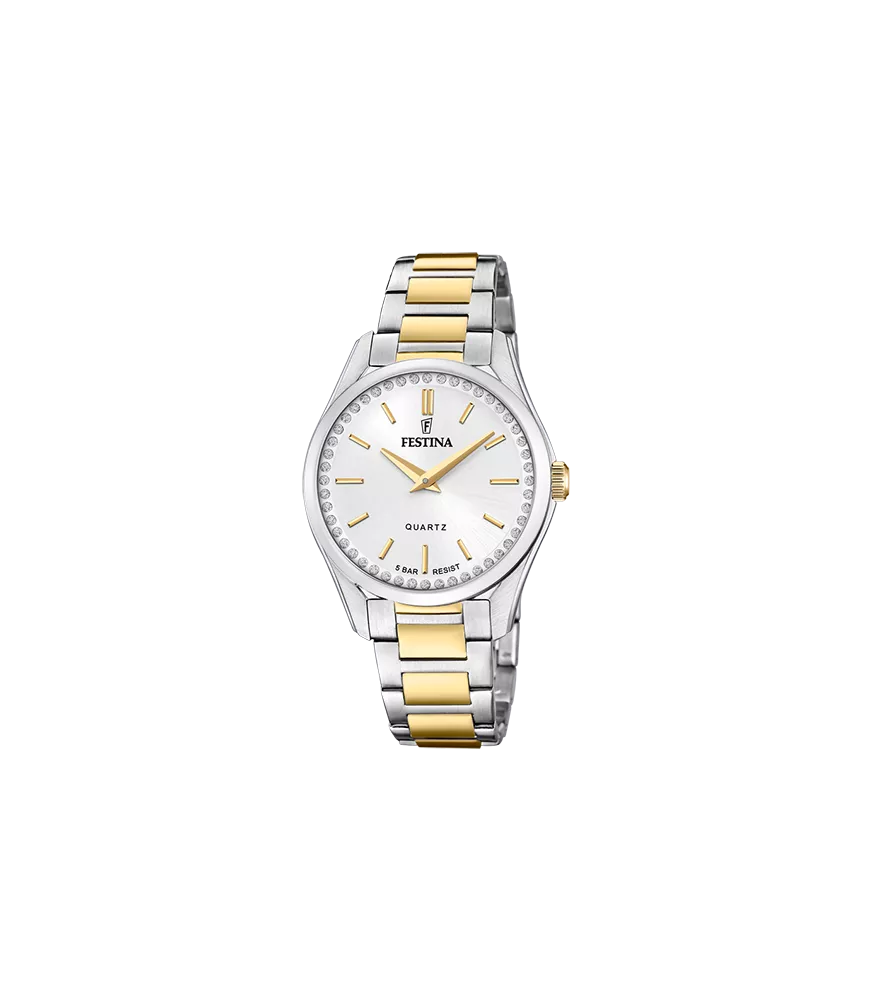 Reloj Festina mujer, cuarzo ,analógico, 2 agujas.