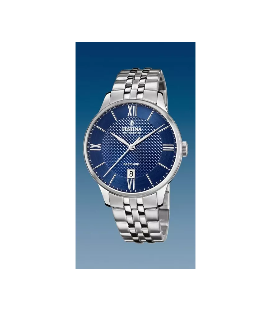 Reloj Festina hombre automático ,analógico, 3 agujas y calendario.