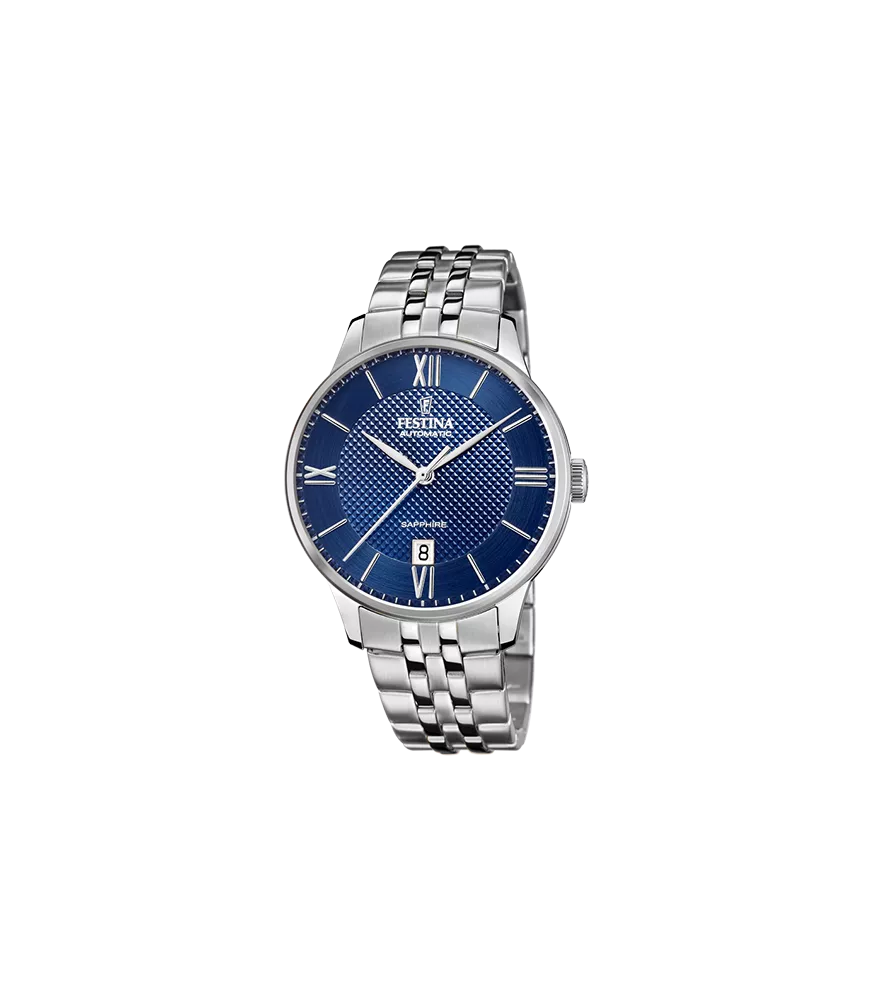 Reloj Festina hombre automático ,analógico, 3 agujas y calendario.