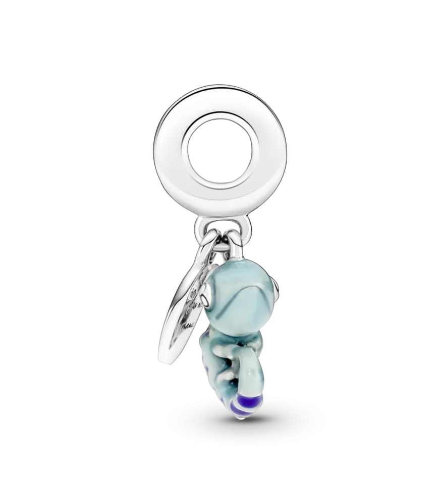 Charm Colgante en plata de ley Camaleón Que Cambia de Color