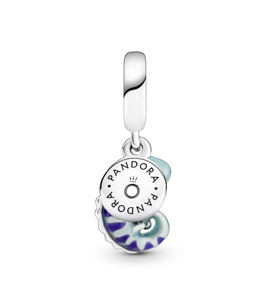 Charm Colgante en plata de ley Camaleón Que Cambia de Color