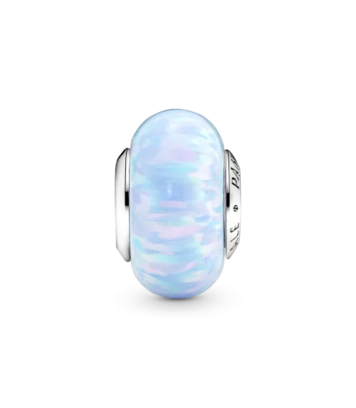 Charm en plata de ley Azul Océano Opalescente