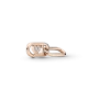 Link Doble con un recubrimiento en oro rosa de 14k Love It Pandora ME