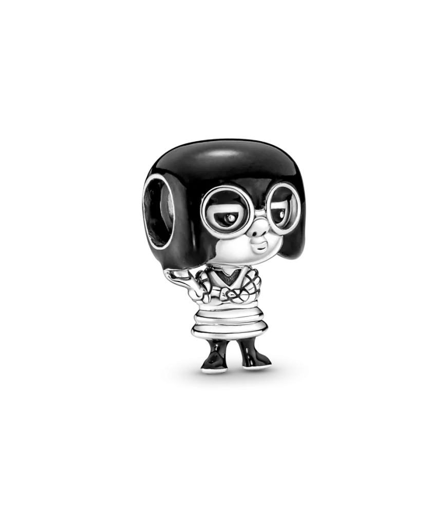 Charm en plata de ley Edna de Pixar