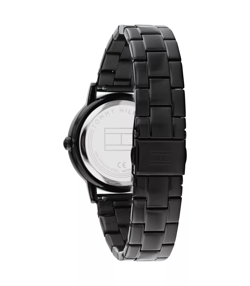 Reloj Tommy Hilfiger, maquinaria de cuarzo y 2 agujas.