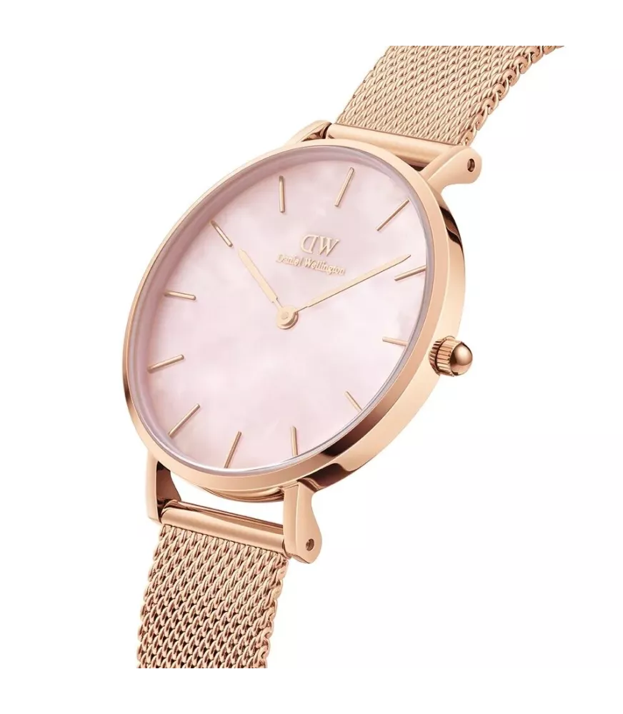 Reloj Daniel Wellington Petite Melrose Pearl mujer DW00100516