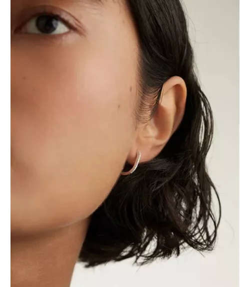 Pendientes Spike, P D Paola, en plata de ley 925 milésimas