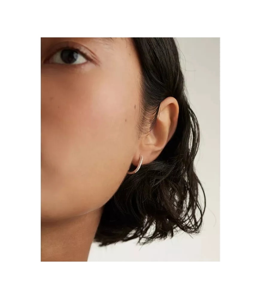 Pendientes Spike, P D Paola, en plata de ley 925 milésimas