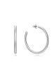 Pendientes Viceroy Trend criollas de plata de ley, 40 x 3 mm