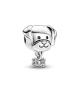 Charm en plata de ley Mascota Perro & Hueso