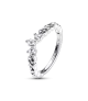 Anillo en plata de ley Tiara Real Remolino