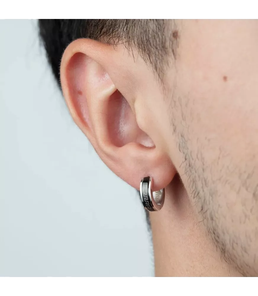 PENDIENTES LOTUS STYLE MEN'S EARRINGS LS2159/4/1, ACERO, HOMBRE