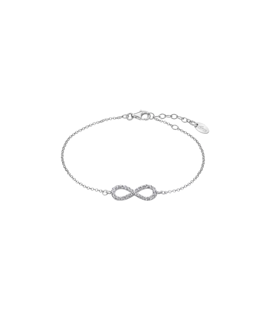 Pulsera Lotus Silver Trendy infinito piedras. LP1253-2/3