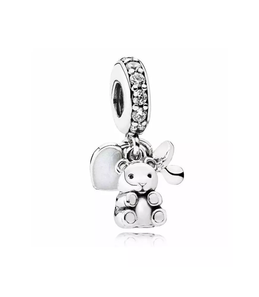 Charm colgante en plata de ley Tesoros de Bebé
REF. 792100CZ