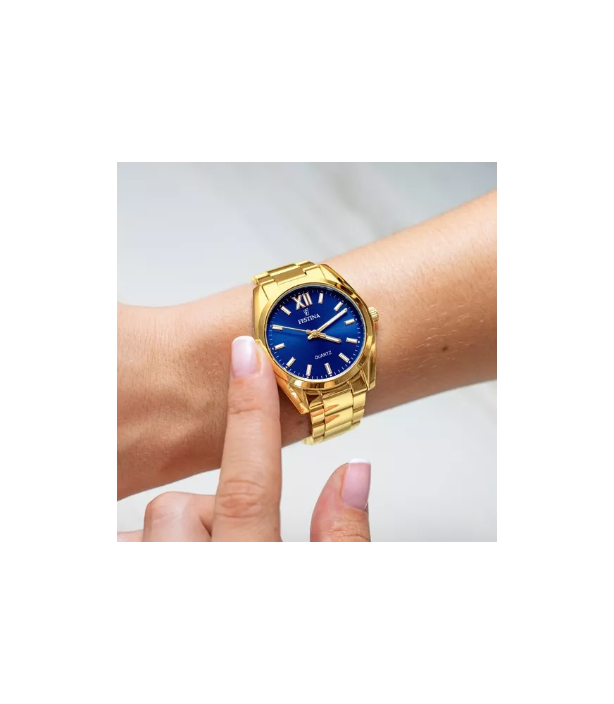 Reloj Festina mujer, cuarzo ,analógico, 3 agujas.