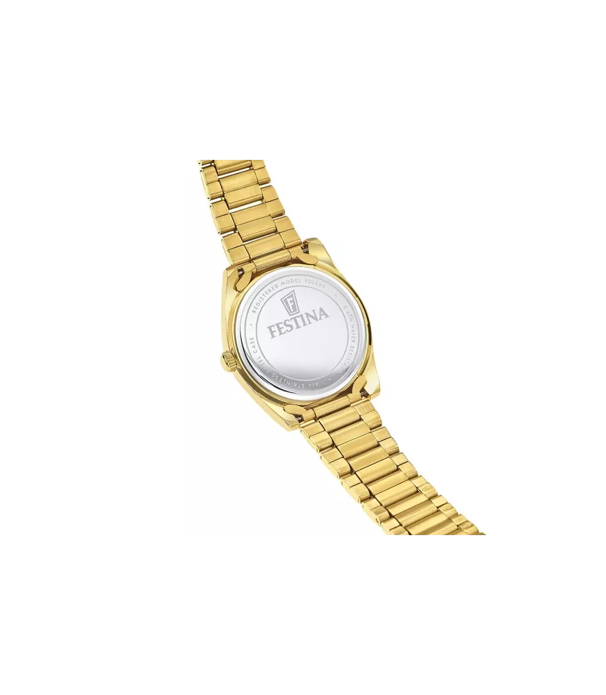 Reloj Festina mujer, cuarzo ,analógico, 3 agujas.