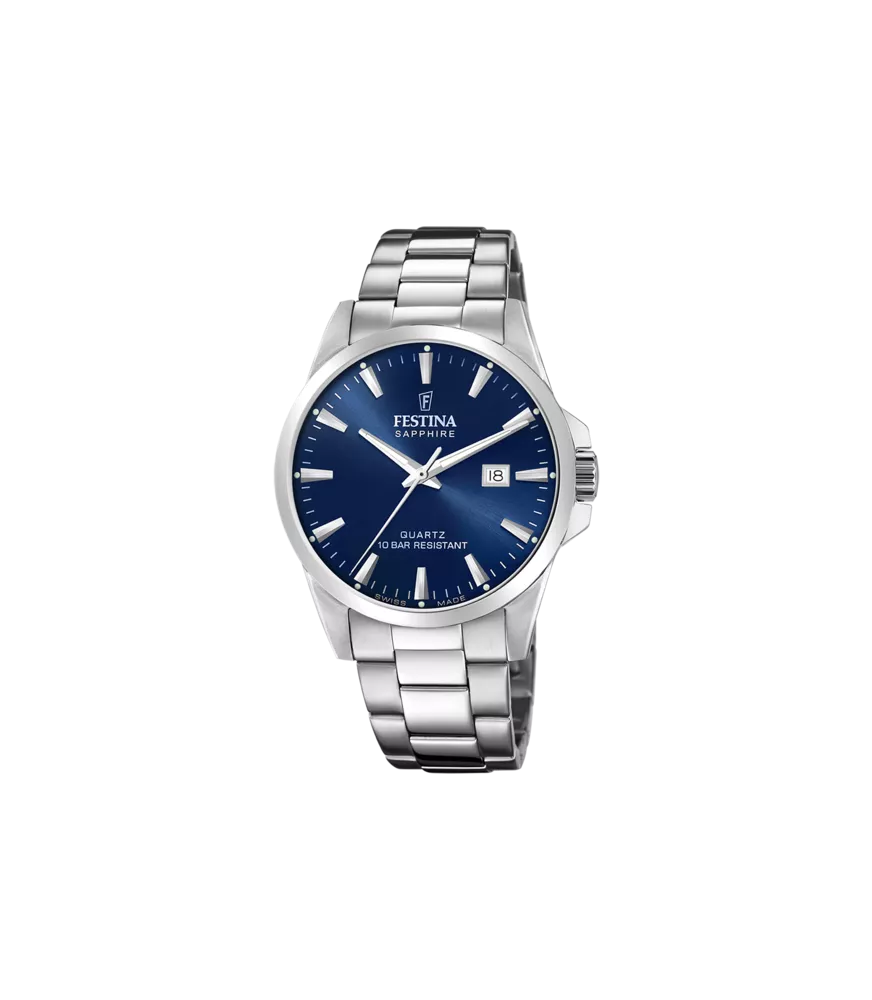 Reloj Festina Swiss Made, f20024/3 con cristal zafiro