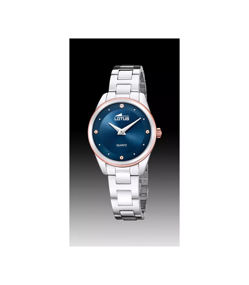 Reloj Lotus Trendy  mujer, cuarzo ,analógico, 2 agujas.