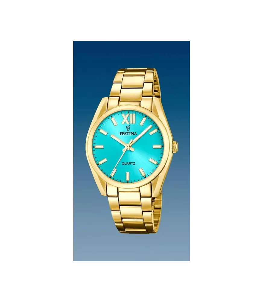 RELOJ FESTINA MUJER COLECCIÓN BOYFRIEND,  TURQUESA F20640/2