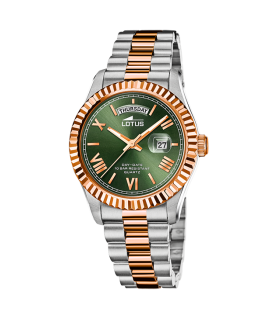 u3532eb LOUIS LOBEL - Reloj de pulsera para hombre, color verde y