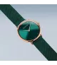 Reloj Bering Ultraslim verde mujer 15729-868