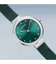 Reloj Bering clásico, malla fina verde mujer 12034-868
