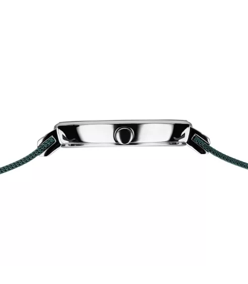 Reloj Bering clásico, malla fina verde mujer 12034-868