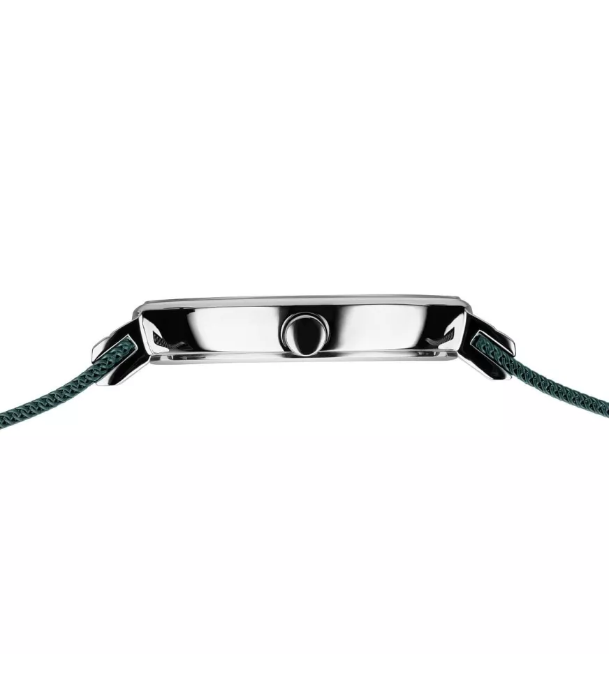 Reloj Bering clásico, malla fina verde mujer 12034-868