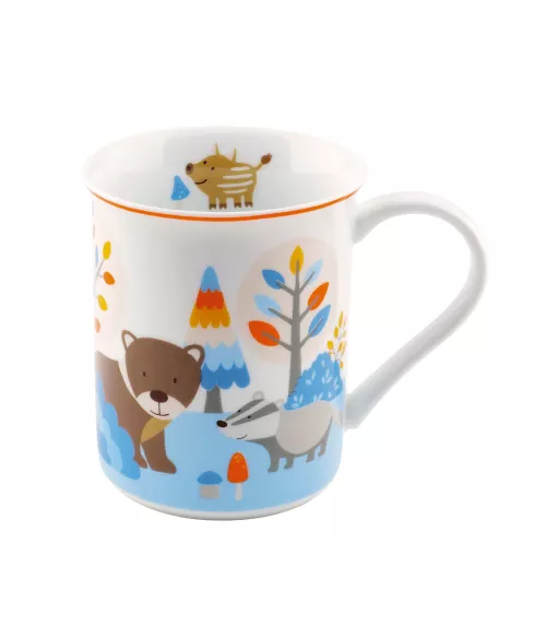 Set 7 piezas vajilla y cubiertos "Friends".