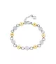Pulsera viceroy en plata de 925 milesimas con baño de oro amarillo