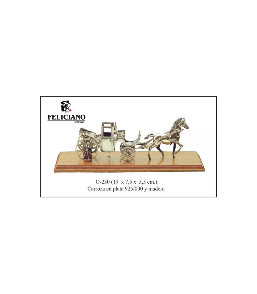 CARROZA TIRADA POR CABALLO