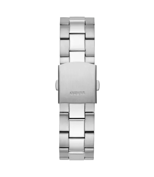 Cuarzo ,analógico, 3 agujas y multifunción. Con correa de acero.