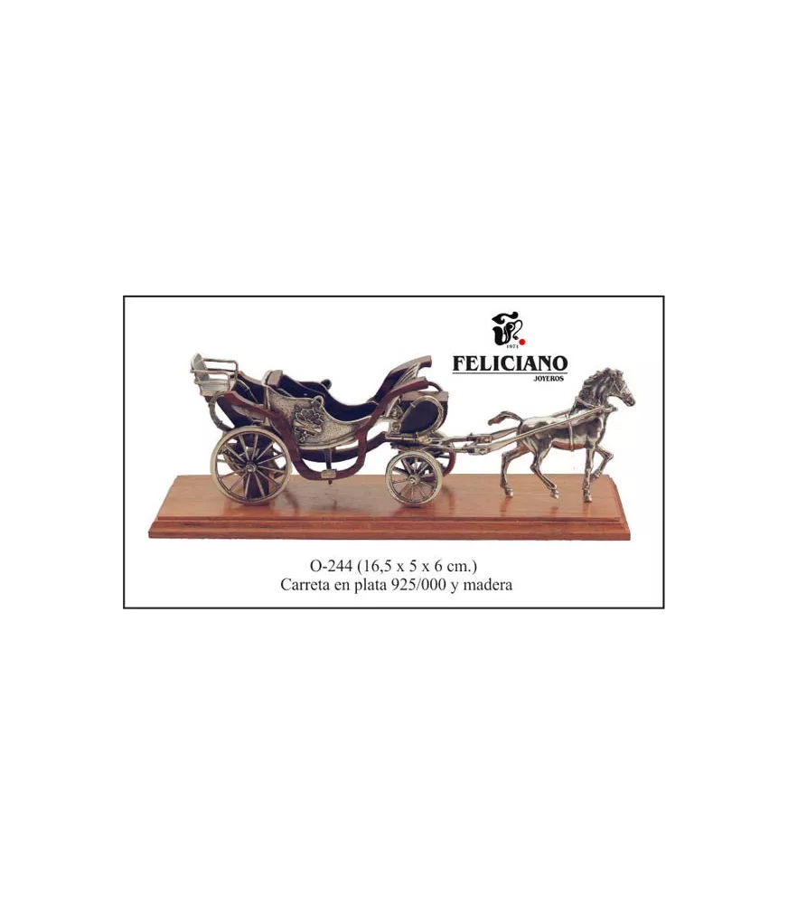 CARROZA TIRADA POR CABALLO