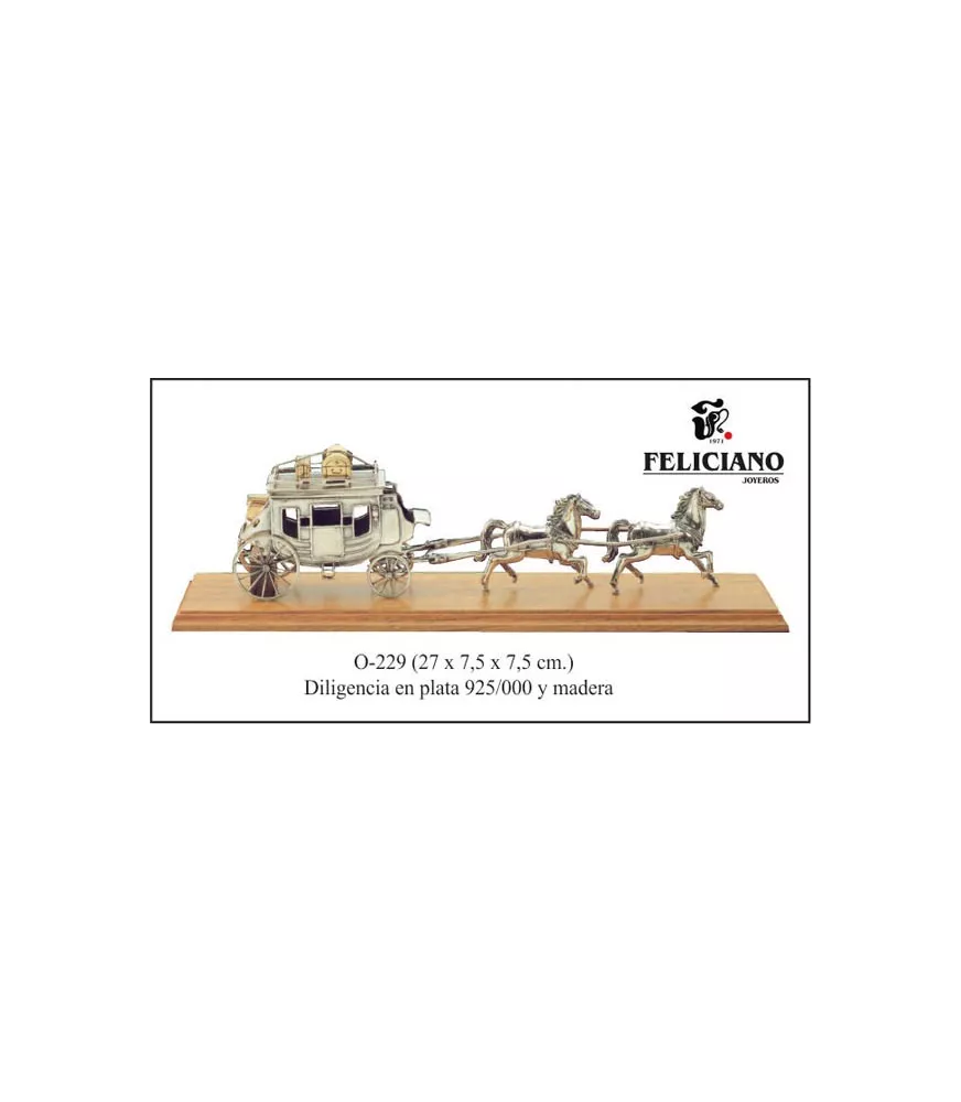 DILIGENCIA TIRADA POR CABALLO 