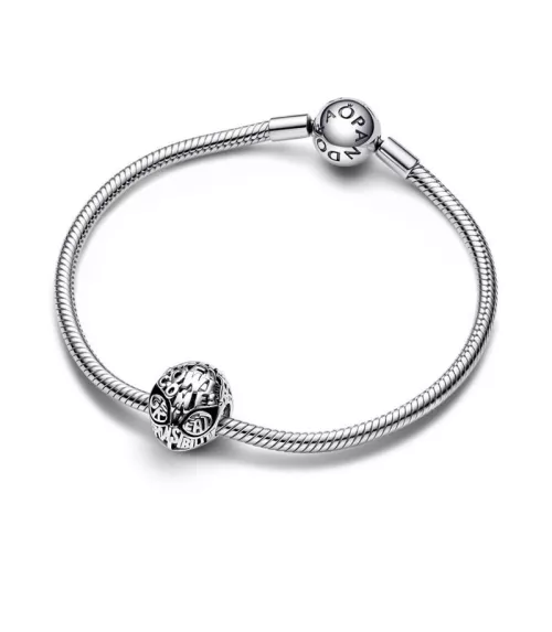 Charm en Plata De Ley Máscara Spider-Man de Marvel