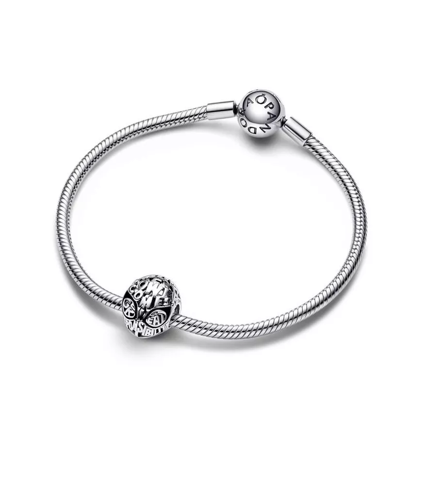 Charm en Plata De Ley Máscara Spider-Man de Marvel