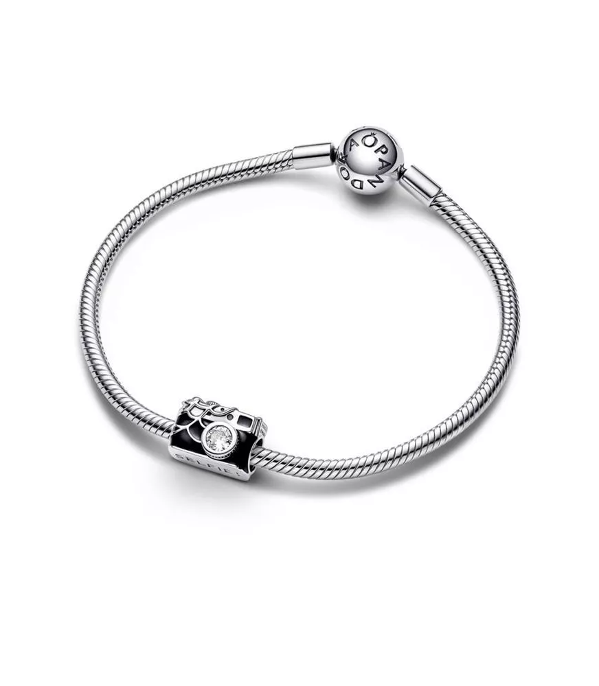 Charm en Plata De Ley Cámara Selfie Spider-Man de Marvel